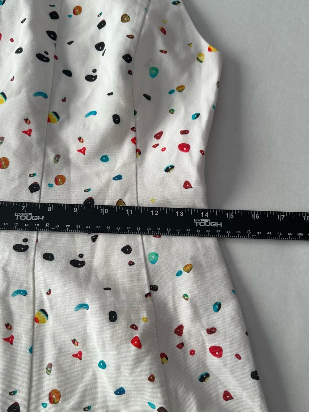 Akris Punto Boulder print fit and flare dress with key hole back - size 4 - Picture 6 of 7